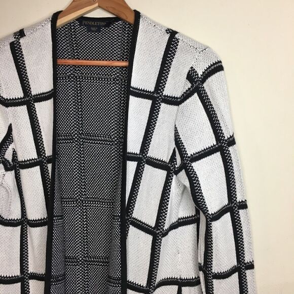 Pendleton Sz PL Knit Cardigan Sweater - Picture 1 of 7